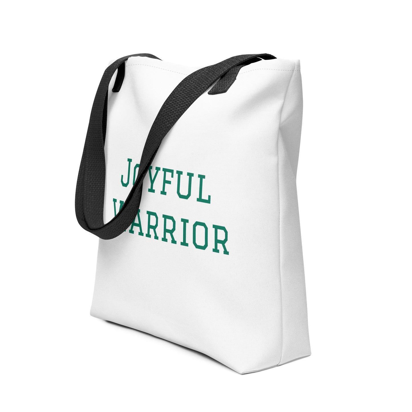 Joyful Warrior Tote bag