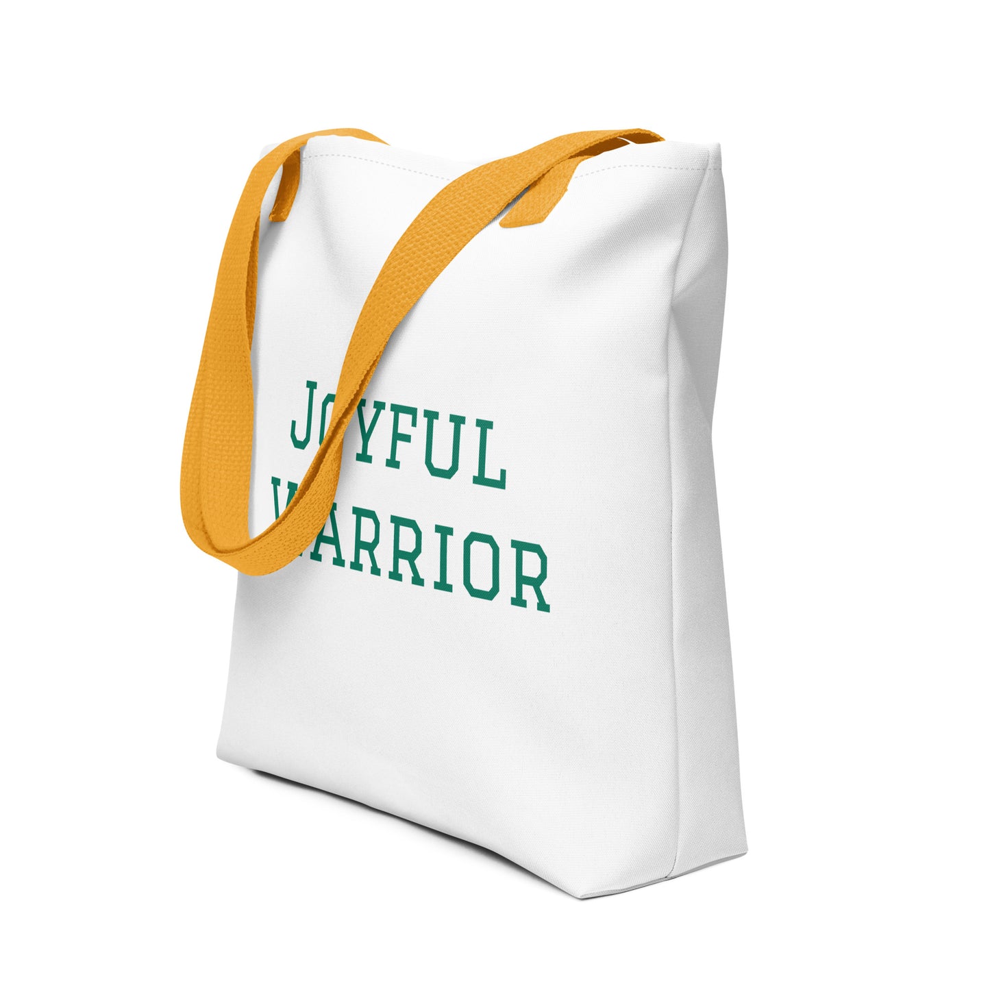 Joyful Warrior Tote bag